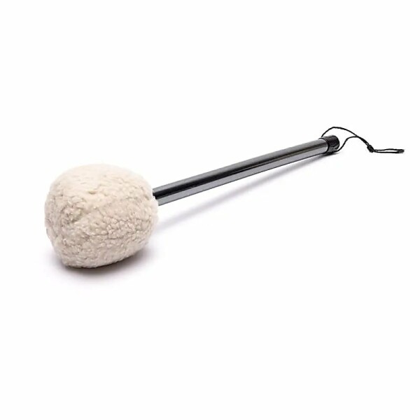 Gongschlägel weiche Kopfe mit Metallgriff -- 45cm