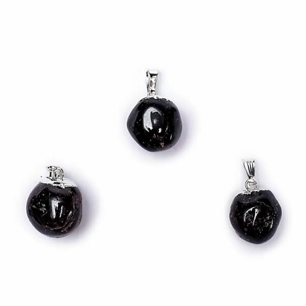 Granat Edelsteinanhänger mit gebohrtem Stift -- ±1-2.5 cm