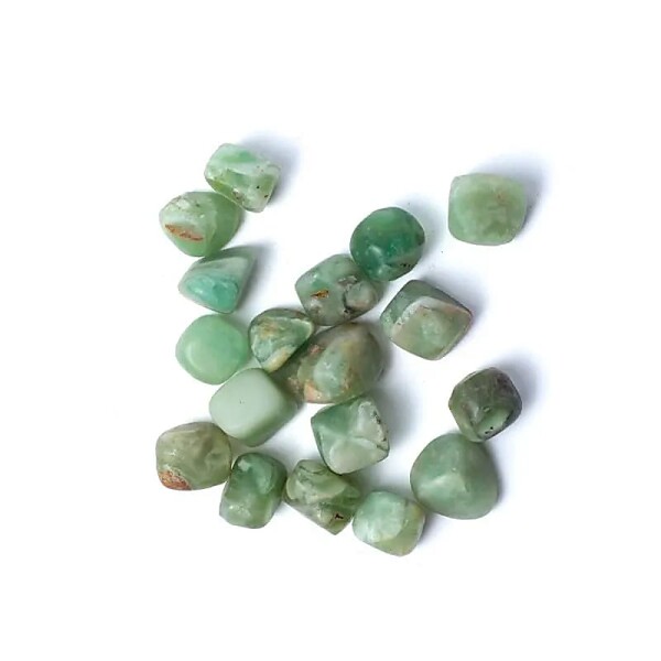 Grüner Fluorit Trommelsteine A-Qualität -- ±1,5-3,5cm; ±250g
