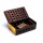 Harzmischung Amber in Holz Dose -- 6x4 cm