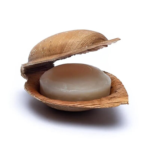 Holy Lama Rosen-Seife im Palmblatt -- 100g