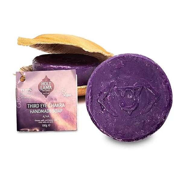 Holy Lama Seife Drittes Auge in Palmblatt -- 100g
