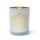 Kerzenhalter gefrostet/metallic Blume des Lebens -- 10x12,5 cm