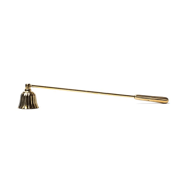 Kerzenlöscher goldfarben -- 25cm