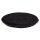 Kissen f&uuml;r Klangschale flach rund schwarz -- 20x1 cm