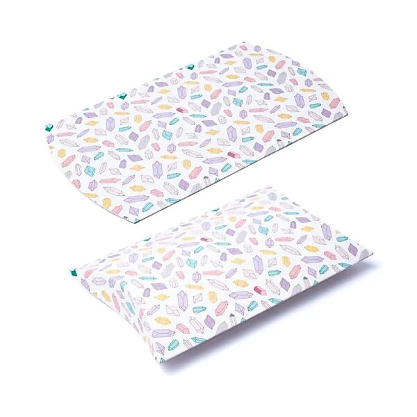 Kissenbox M mehrfarbig Diamanten -- 20x16,5cm