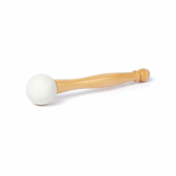 Kristallklangschalen Gummianschlagholz -- 19cm