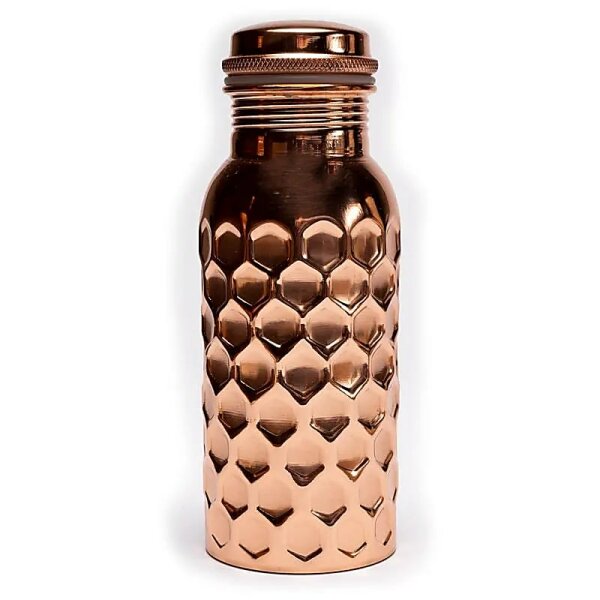 Kupferflasche Hammerschlag -- 500ml