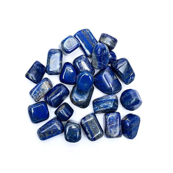 Lapislazuli Trommelsteine AA-Qualität -- ±500g; ±1-3cm