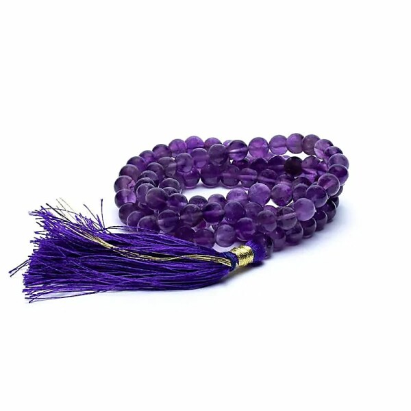 Mala Amethyst, 108 Perle