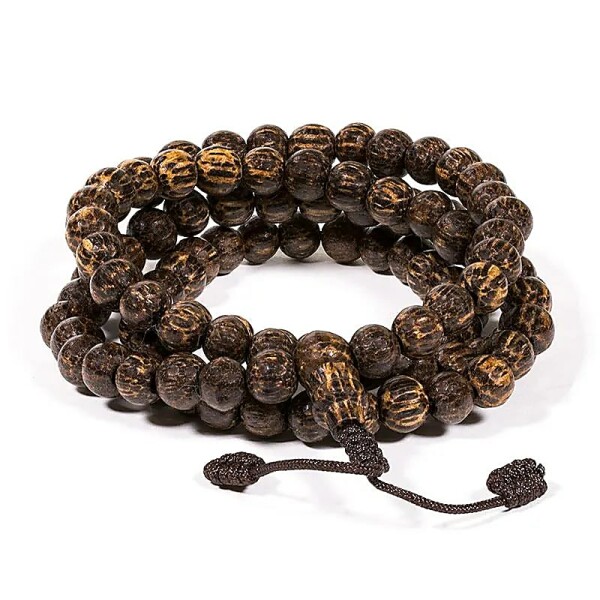 Mala Kokosnuss 108 Perlen -- 0.8 cm