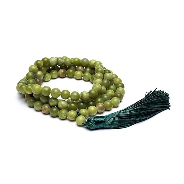 Mala Xinyi Jade mit Quaste-- 0.8cm