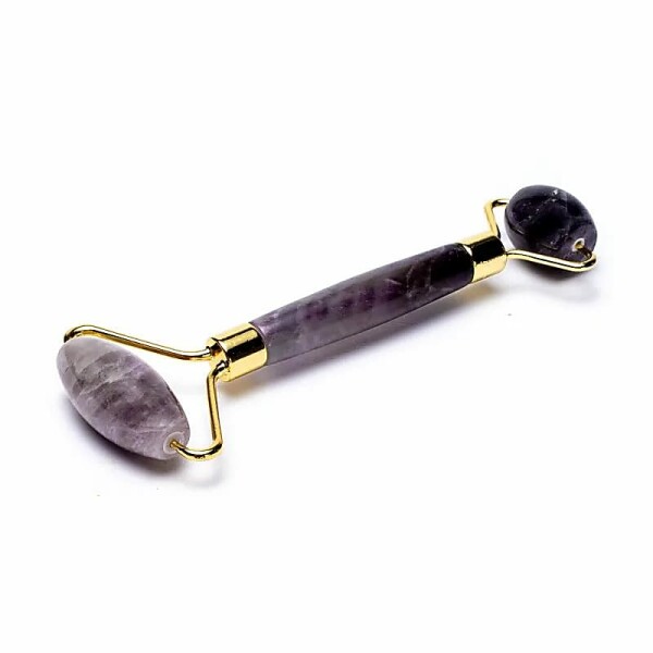 Massage Roller Amethyst -- 14cm