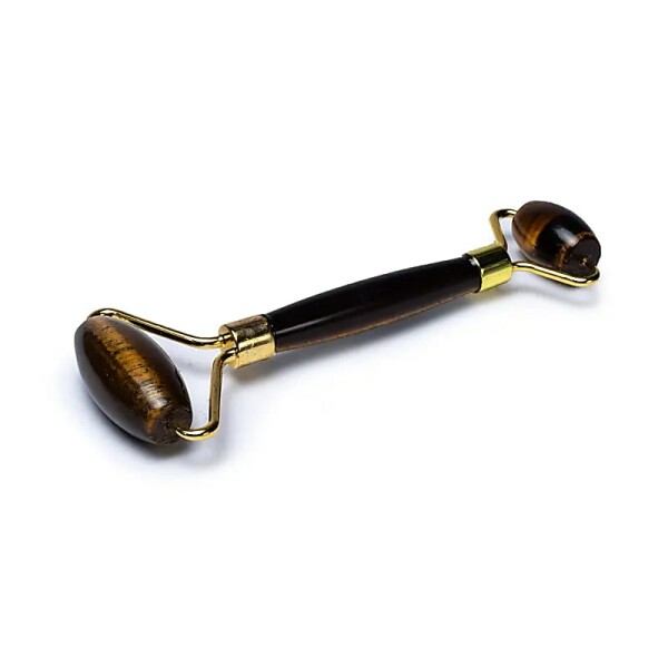 Massage Roller Tigerauge -- 70g; 14cm