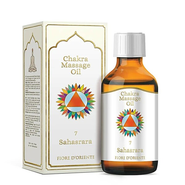 Massageöl 7. Chakra Sahasrara -- 100ml
