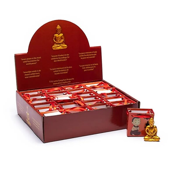 Meditation Buddha Geschenktasche -- 22 g; 5.3 cm