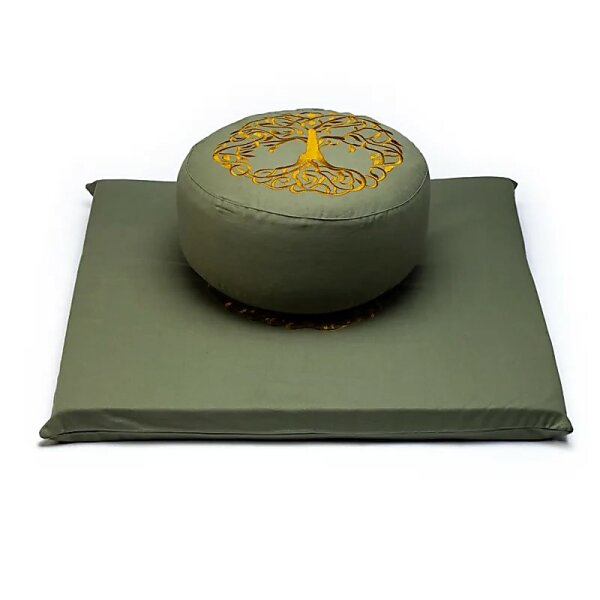 Meditations SET Baum des Lebens Baumwolle BIO (OCS) -- 33x17 cm; ±2500 g
