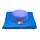 Meditations SET blau/ blau Baumwolle BIO (OCS) -- 65x65x5 cm; &plusmn;2500 g