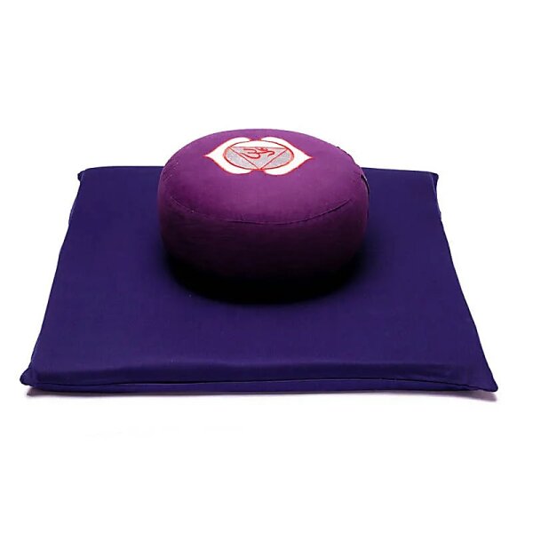 Meditations SET Chakra 6 Ajña indigo -- 65x65x5 cm