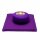 Meditations SET Chakra 7 Sahasrara violett -- 65x65x5 cm