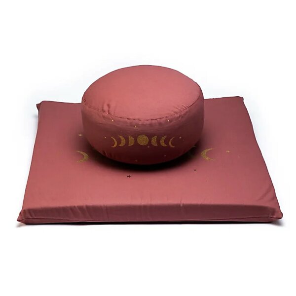 Meditations SET Mondphasen Baumwolle BIO (OCS) -- 65x65x5cm; ±2500g