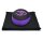 Meditations SET OM Symbol violett schwarz -- 65x65x5 cm