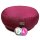 Meditationskissen aubergine flach Baumwolle BIO (OCS)  -- 2200g; 33x12cm