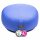Meditationskissen hellblau Baumwolle BIO (OCS) -- 33x17cm; &plusmn;2300g