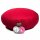 Meditationskissen rot flach Baumwolle BIO (OCS)  -- 2200 g; 33x12 cm