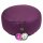 Meditationskissen tiefviolett Baumwolle BIO (OCS) -- 33x17 cm; &plusmn;2300 g