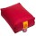 Meditationskissen/Bolster rot 1. Chakra -- 38x28x12 cm