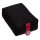 Meditationskissen/Bolster schwarz -- 38x28x12 cm