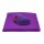 Meditations-SET 3 Chakra 7 violett -- 65x65cm; 1247g