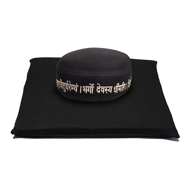 Meditations-SET Gayatri-Mantra BIO Baumwolle (OCS) -- 65x65cm; 2339g