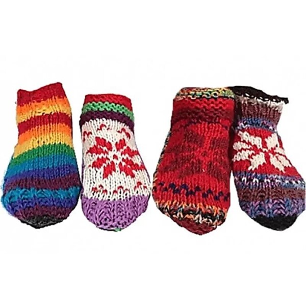 Meditationssocken Wolle - Größe L -- 25-26 cm