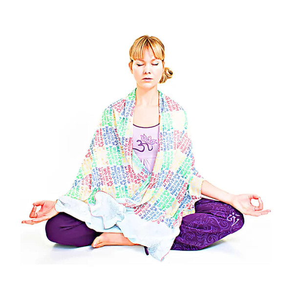 Meditationstuch Gayatri Mantra -- 210x65 cm