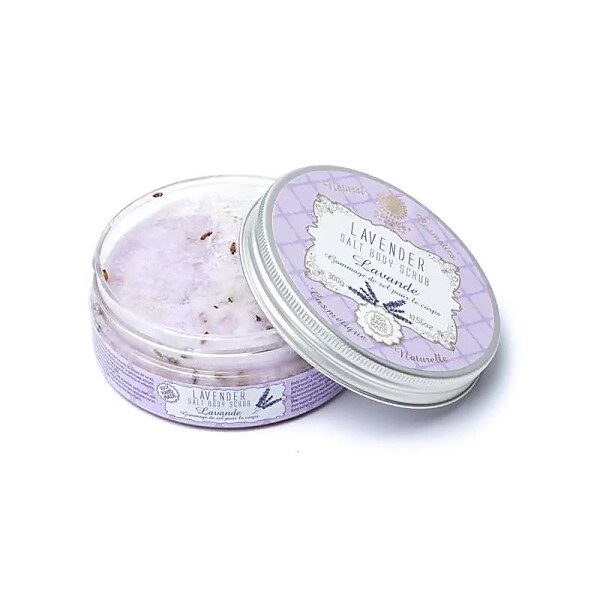 Meersalz Körperpeeling Lavendel -- 300g