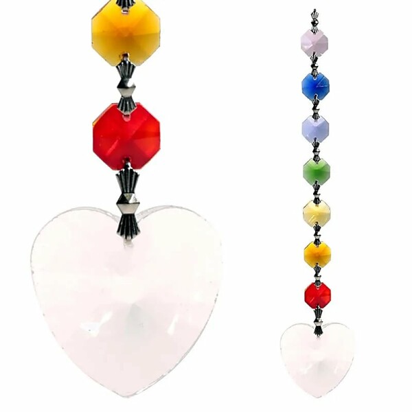 Metta Feng-Shui Chakra Kristall-Kette -- 20 cm
