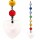 Metta Feng-Shui Chakra Kristall-Kette -- 20 cm