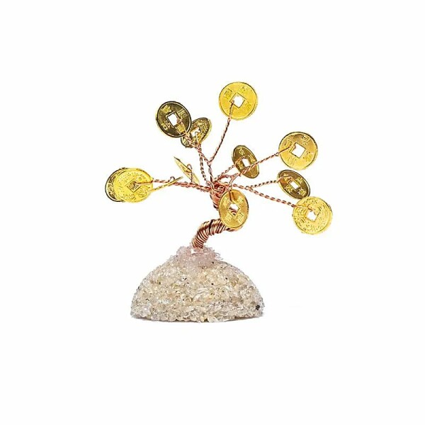 Mini Geldbaum Display mit 32 Stück -- ± 4,5 cm; ± 20 g