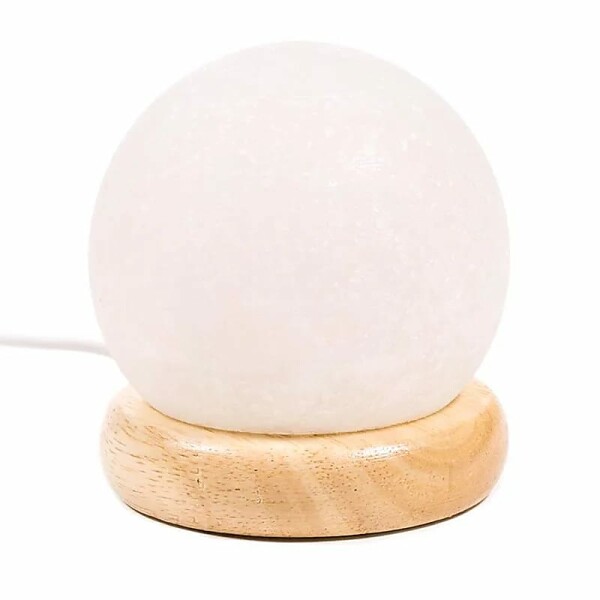 Mini Mood Salzlampe Kugel USB  LED -- 450 g; 9 cm