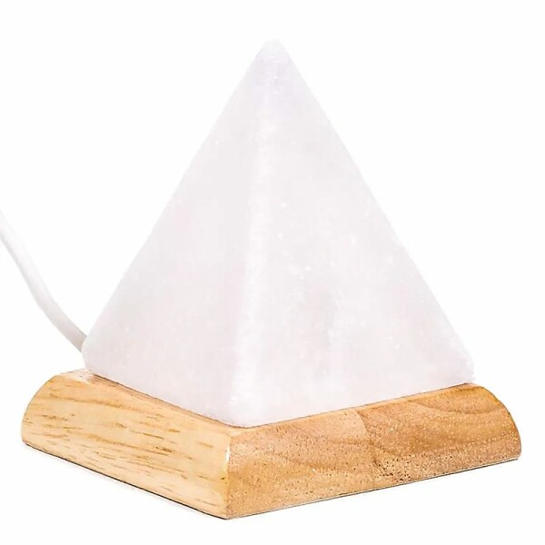 Mini Mood Salzlampe Pyramide USB  LED -- 400 g; 9 cm
