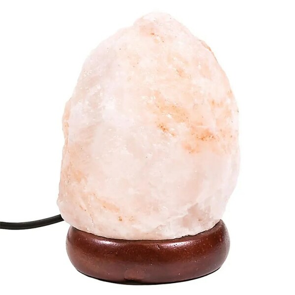Mini Salzlampe orange USB  LED -- 600g; 9 cm
