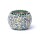 Mosaik Teelichthalter Bl&auml;tter -- 9cm