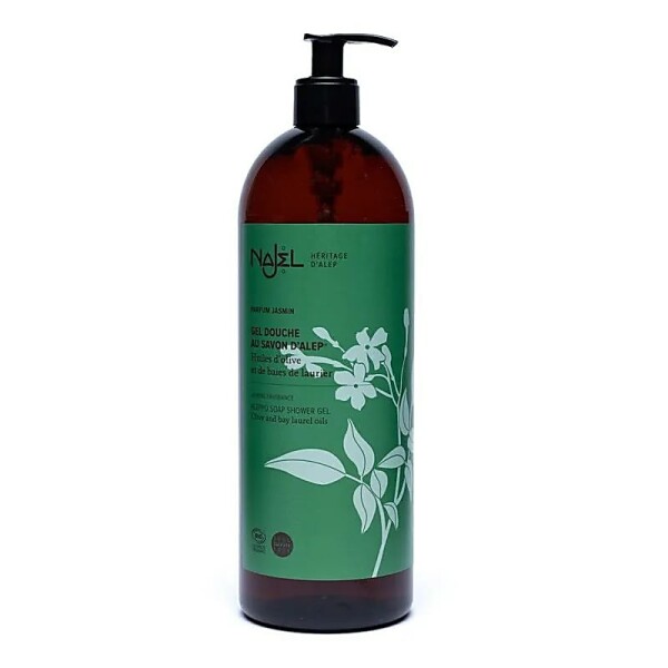 Najel Aleppo Duschgel mit Jasmin BIO -- 1000 ml