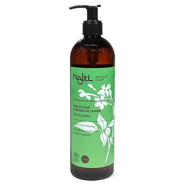 Najel Aleppo Duschgel mit Jasmin BIO -- 500 ml