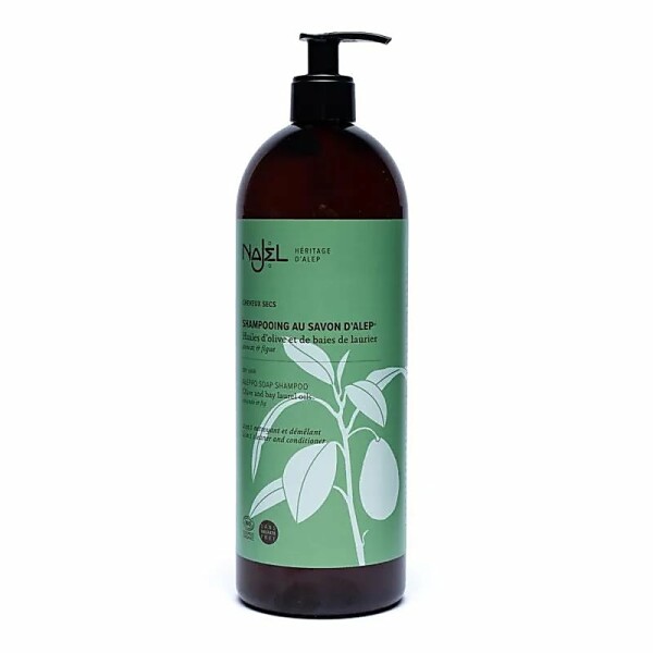 Najel Aleppo Shampoo 2-in-1 für trockenes Haar Bio -- 1000 ml