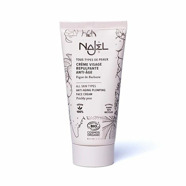 Najel Anti-Aging-Gesichtscreme mit Kaktusfeige BIO -- 50ml