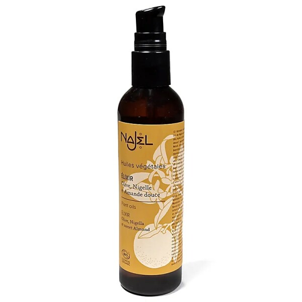 Najel Hautpflege-Elexier 3 Öle BIO -- 125 ml