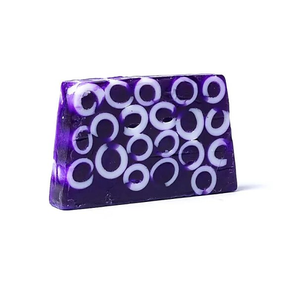 Natürliche handgemachte Seife Violet -- 80g